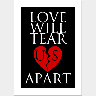 Love will tear us Posters and Art